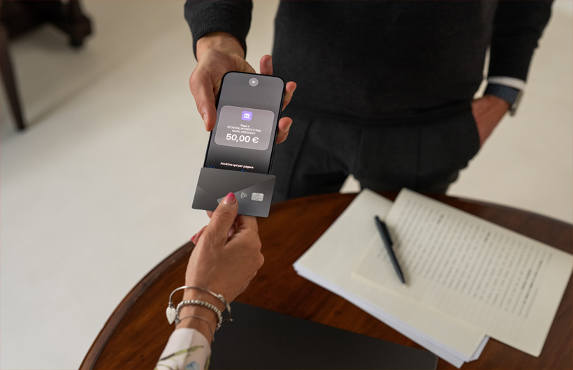 Tap to Pay on iPhone allows Eugenio to take payments from customers directly, with no card reader or additional hardware needed.