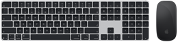 Επάνω όψη του Magic Keyboard με Touch ID και Magic Mouse