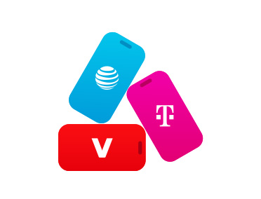 Verizon, AT&T, T-mobile