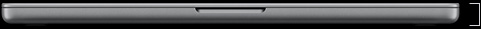 Lukket sølvfarvet MacBook Pro med PROLED XDR-skærm vist forfra med en højde på 1,6 centimeter